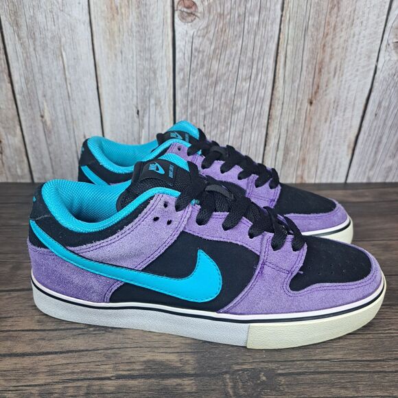 Nike Dunk Low LR SB Varsity Purple Chlorine Reverse Skeletor Men's 6 Women's 7.5 - Picture 9 of 16